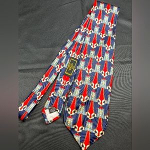 Fendi 100% Italian Silk Cravatte